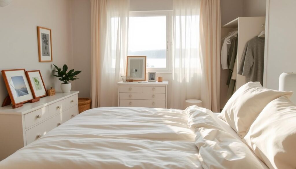 how to declutter your bedroom