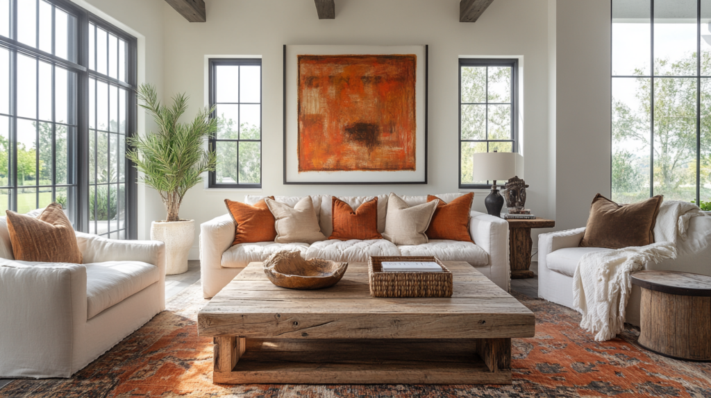 modern farmhouse interior