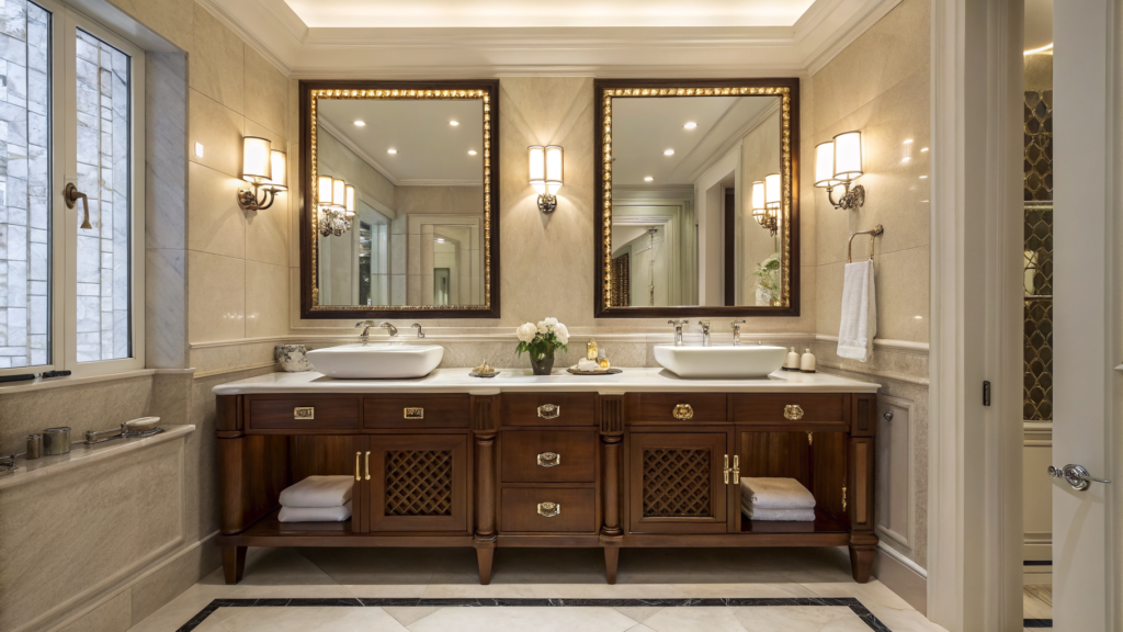Double Sink Bathroom Vanity