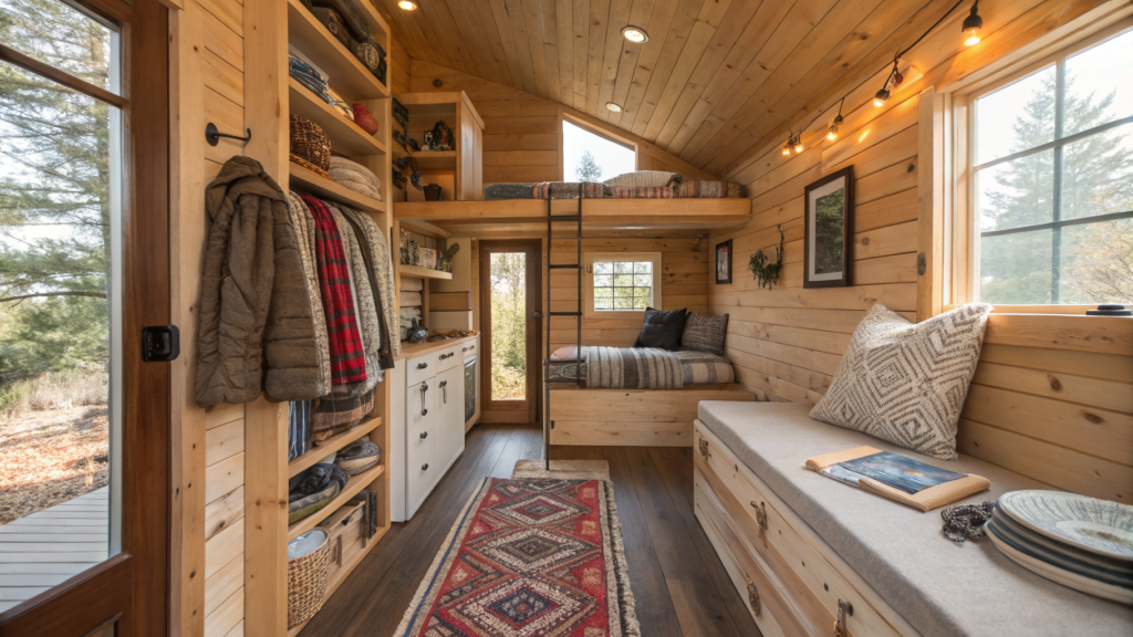 Tiny Cabins Interiors