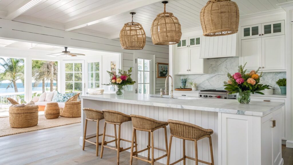beachy kitchen