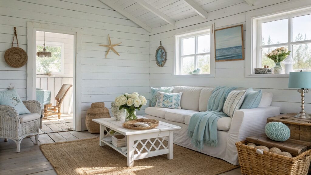 seaside cottage interior