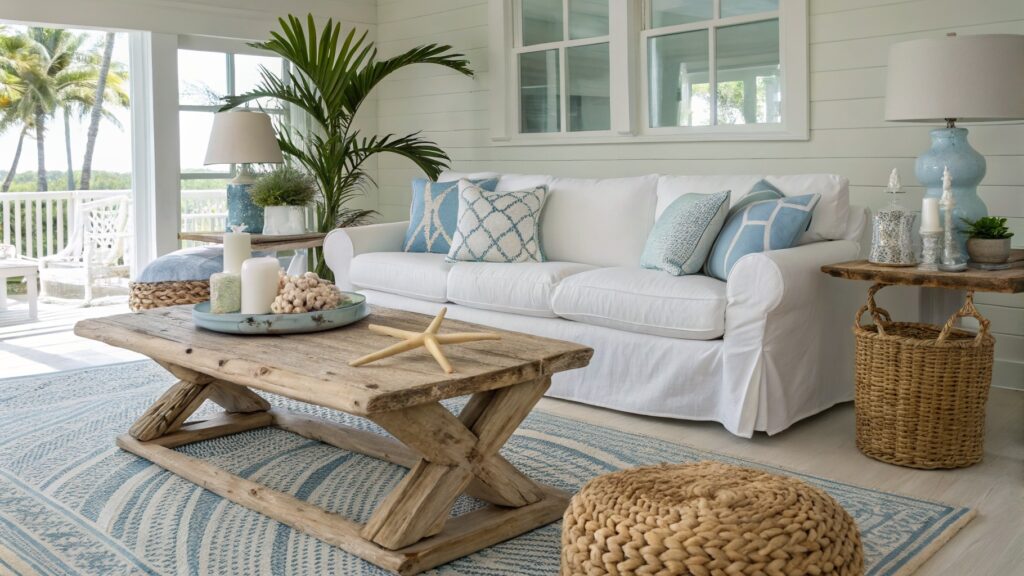 seaside living room