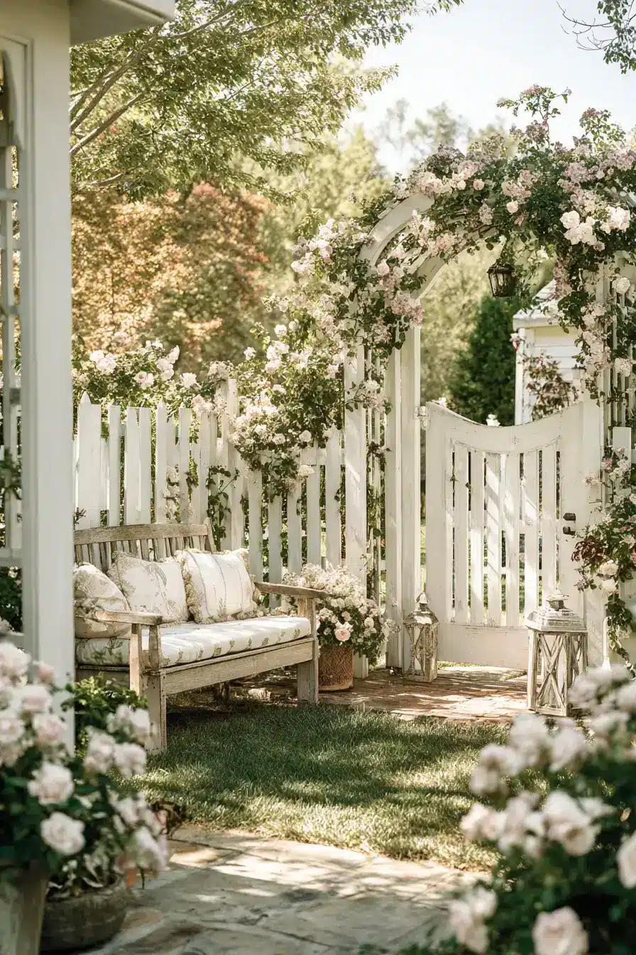 Country Fence Charm