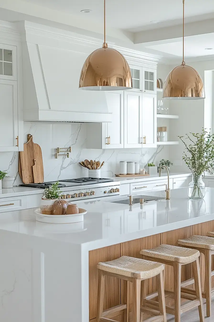 Crisp White Kitchen