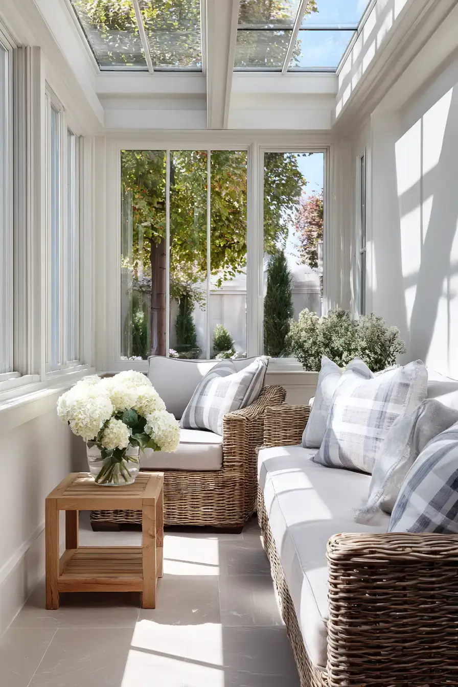 Golden Light Sunroom Sanctuary