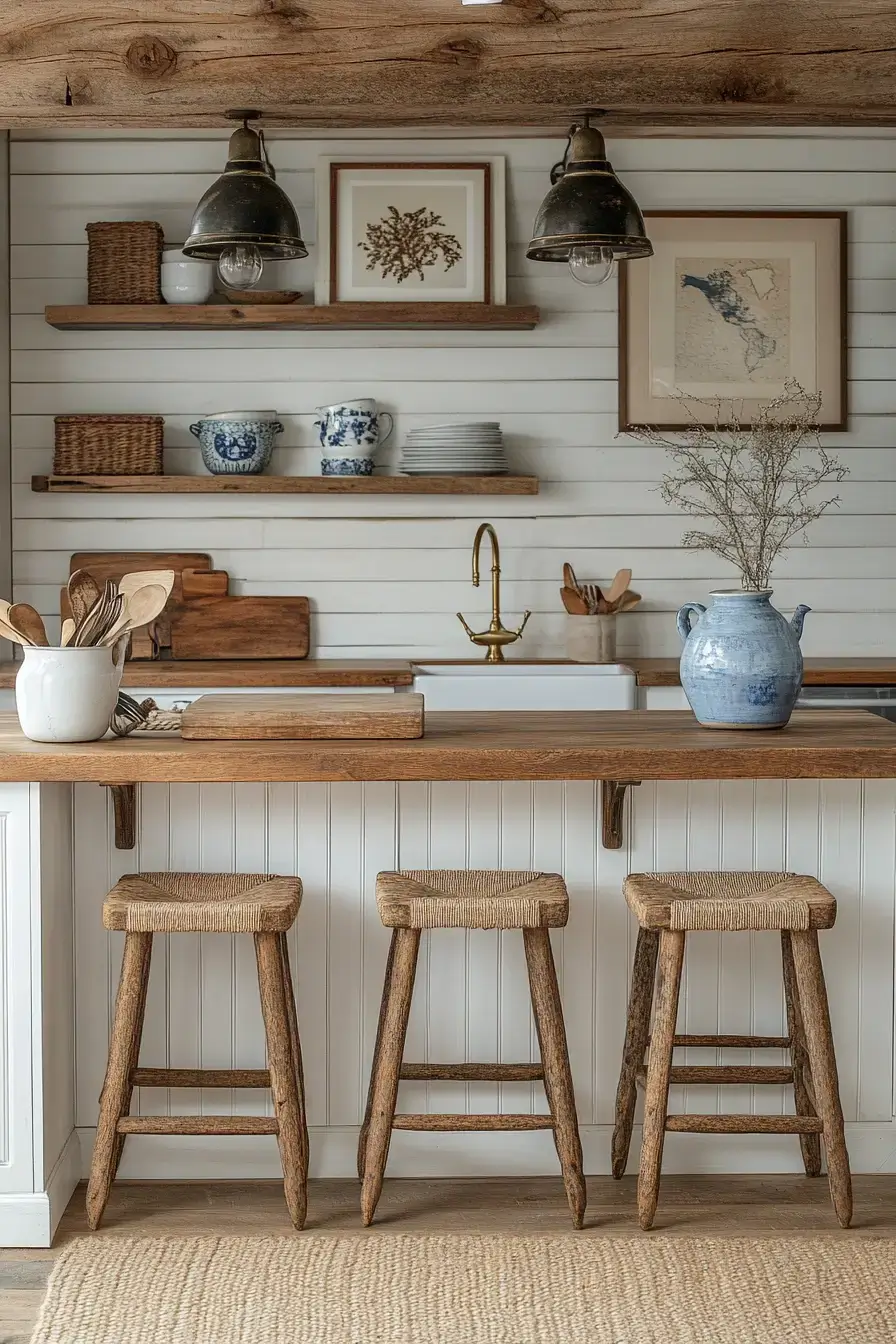 Nautical Farmhouse Kitchen
