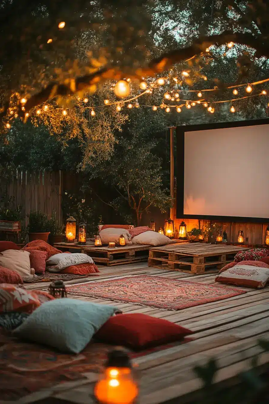 Outdoor Cinema Setup