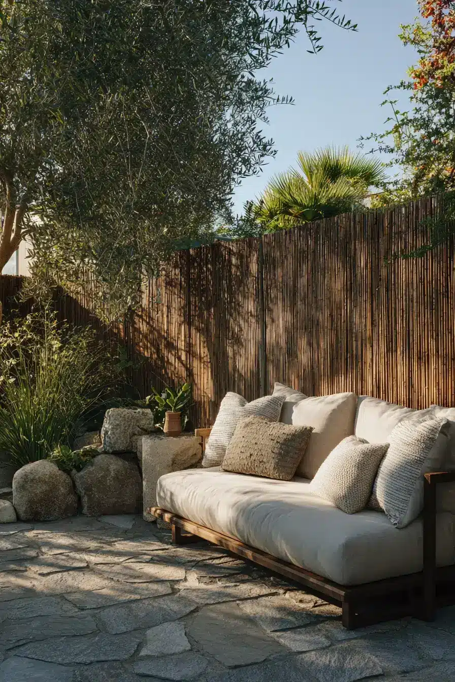 Bamboo Privacy Walls