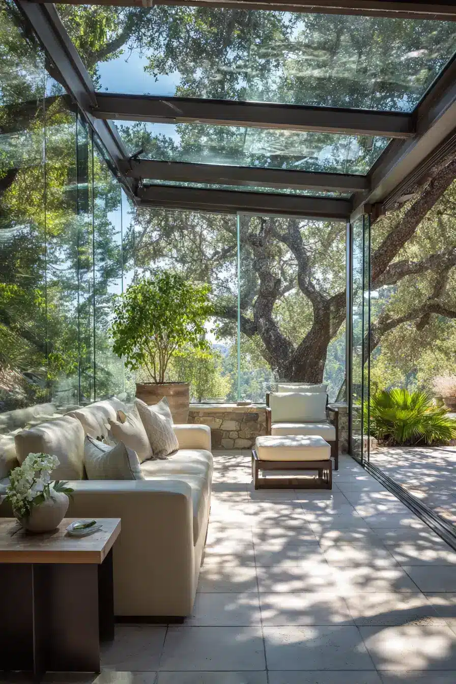 Bright Conservatory Lounge