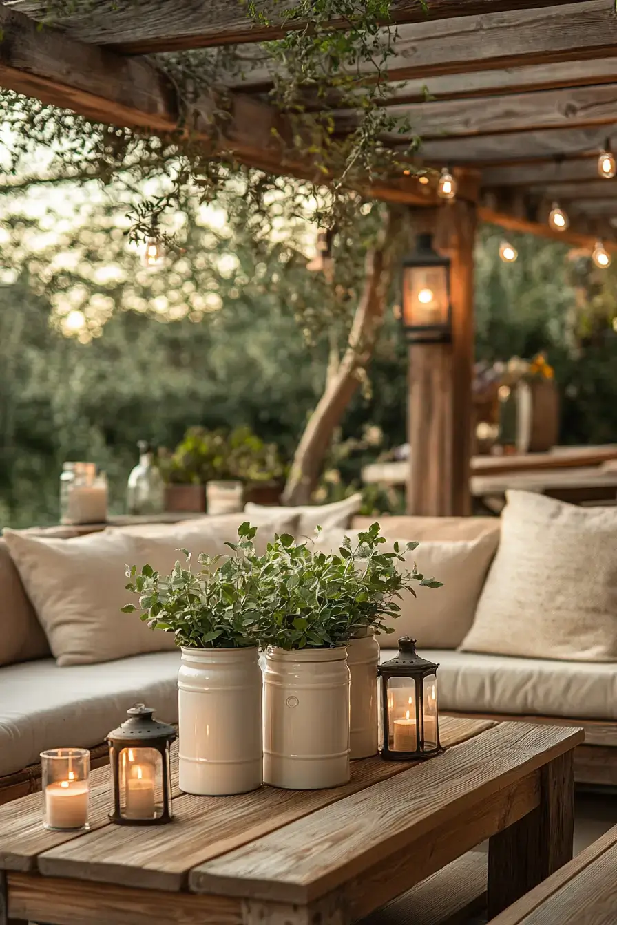 Rustic Outdoor Dairy Styling