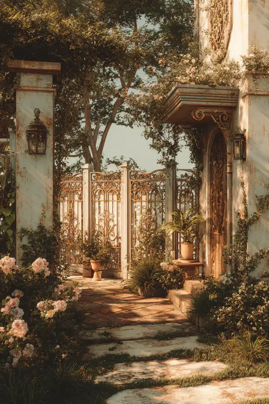Vintage Garden Screens