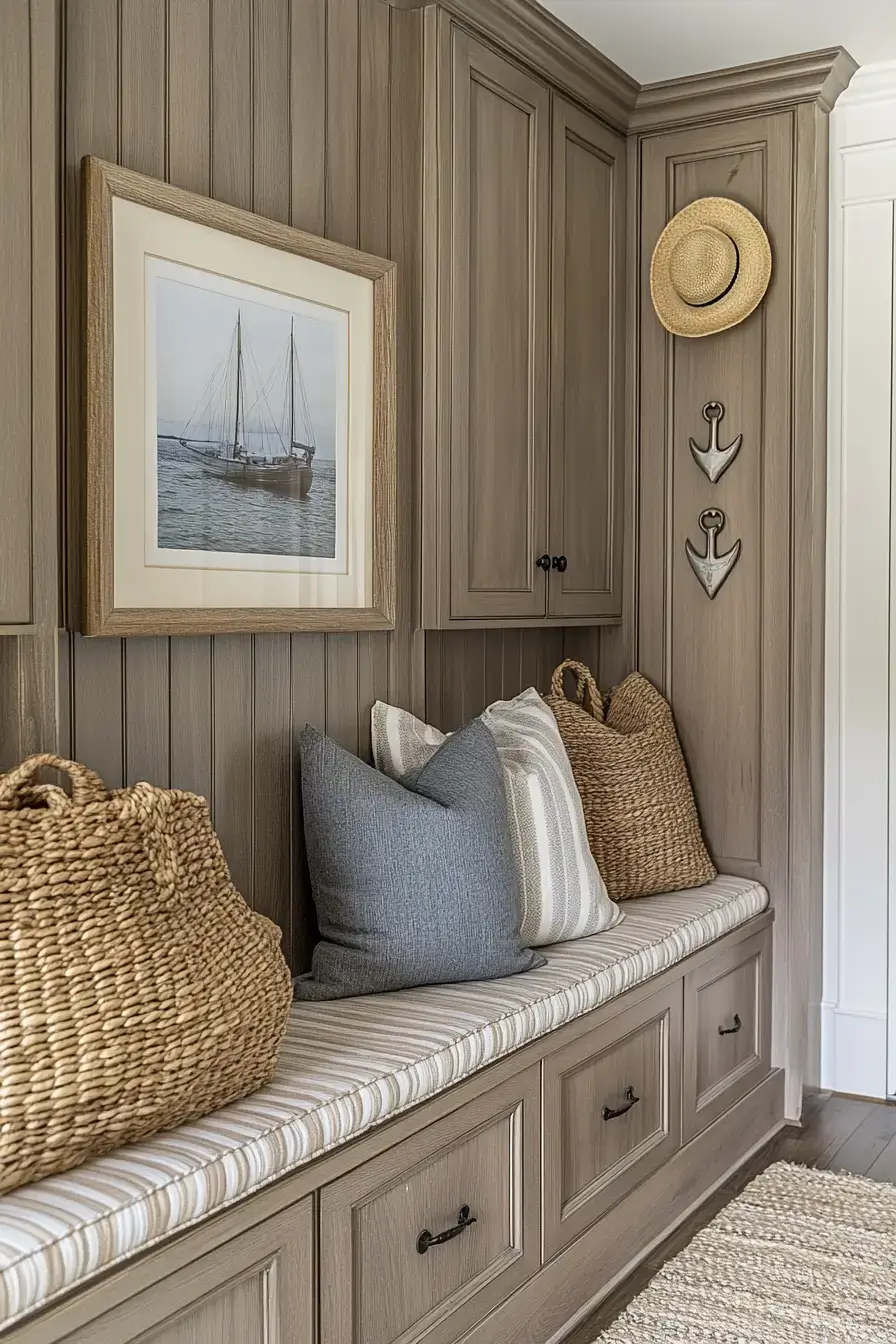 Rustic Anchor Mudroom