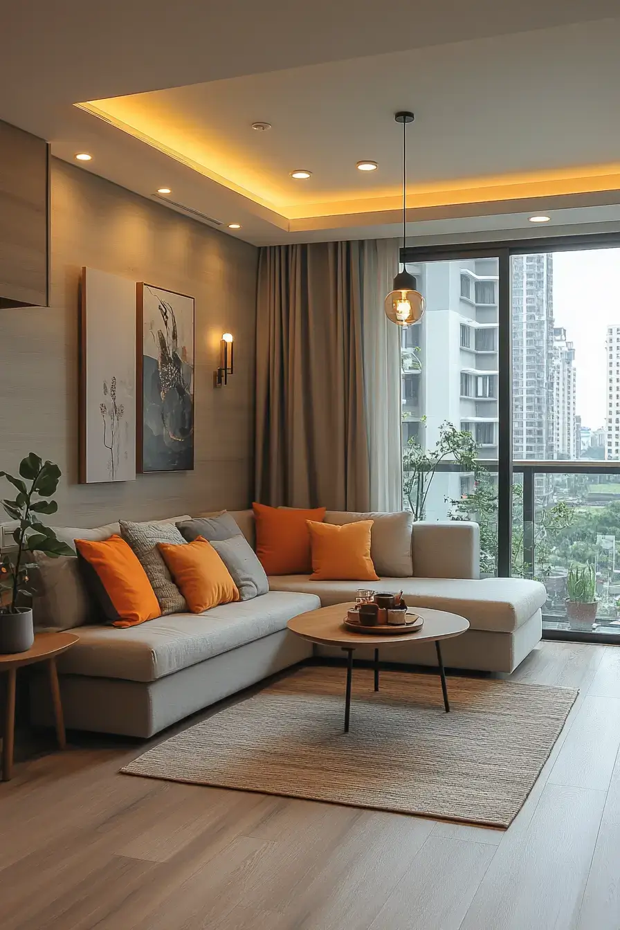 Contemporary Apartment With Cozy Appeal