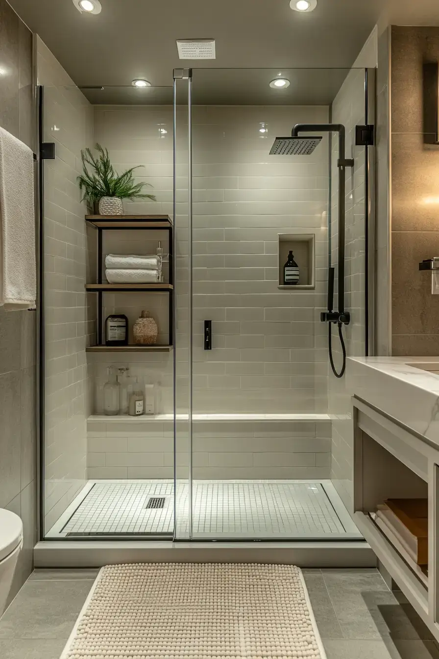 Contemporary Luxury Shower Room