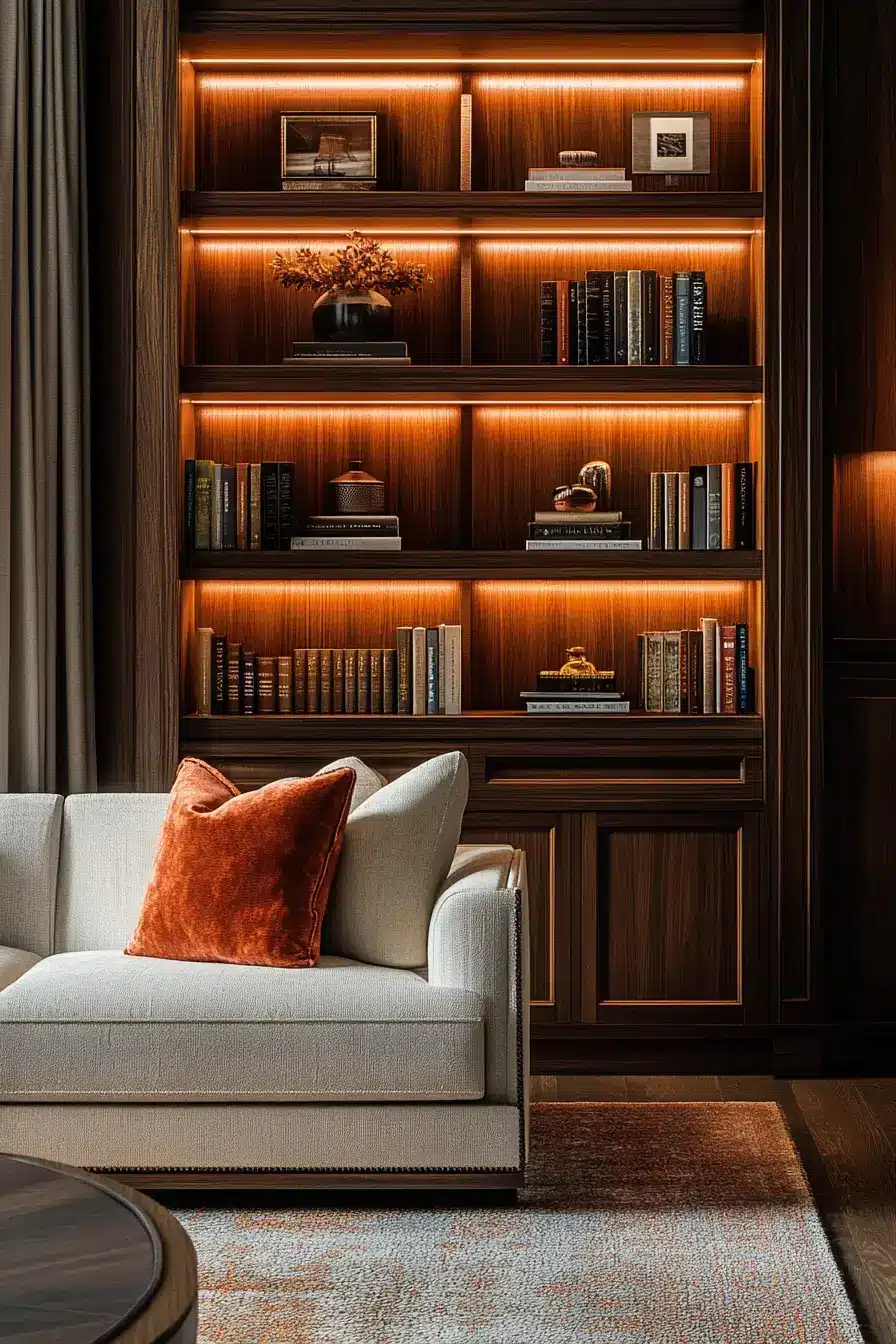 Custom Built Shelves
