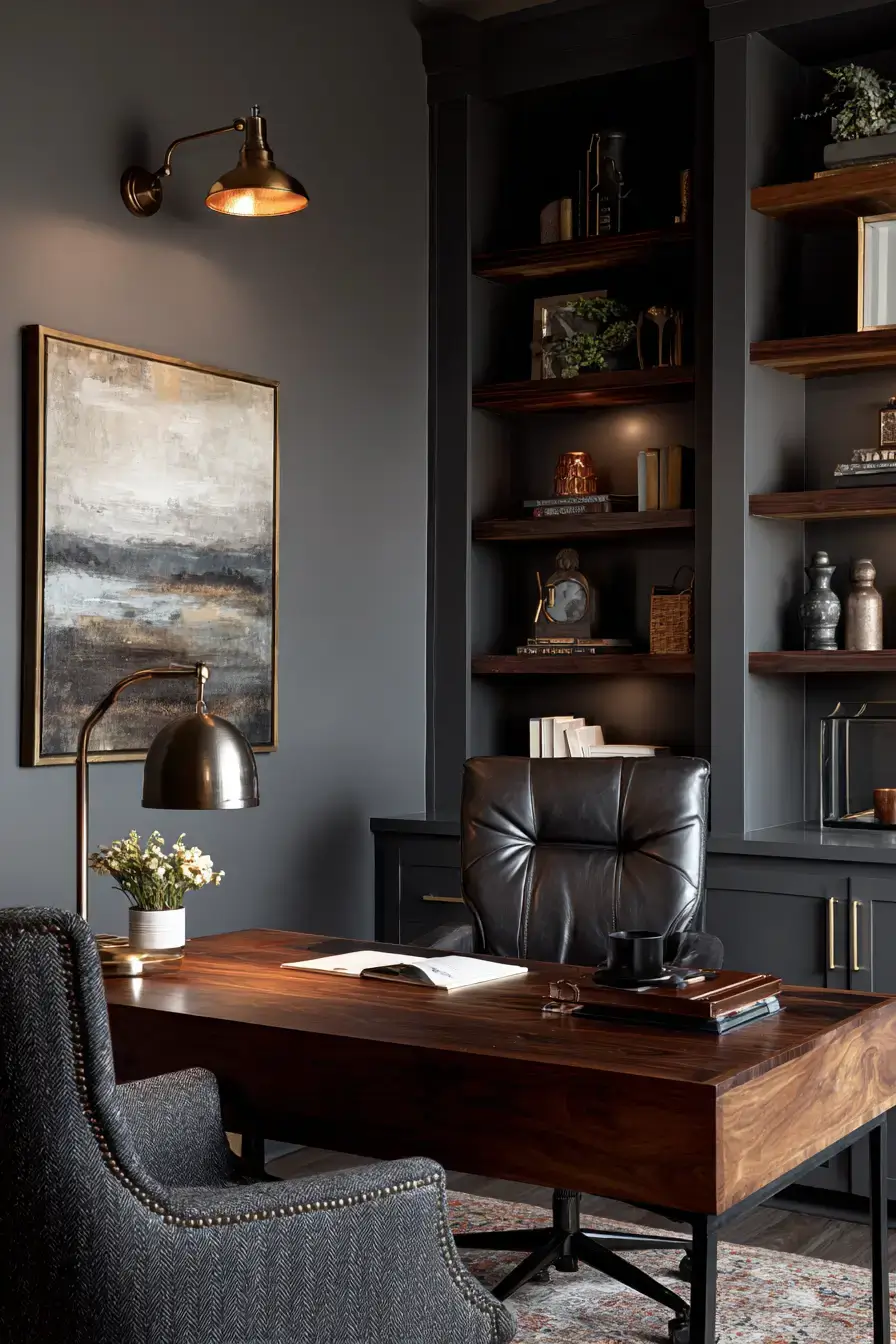 Moody Office Design