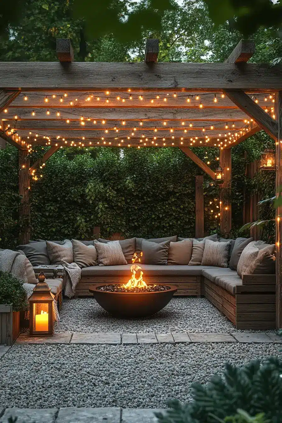 Pergola Fire Haven