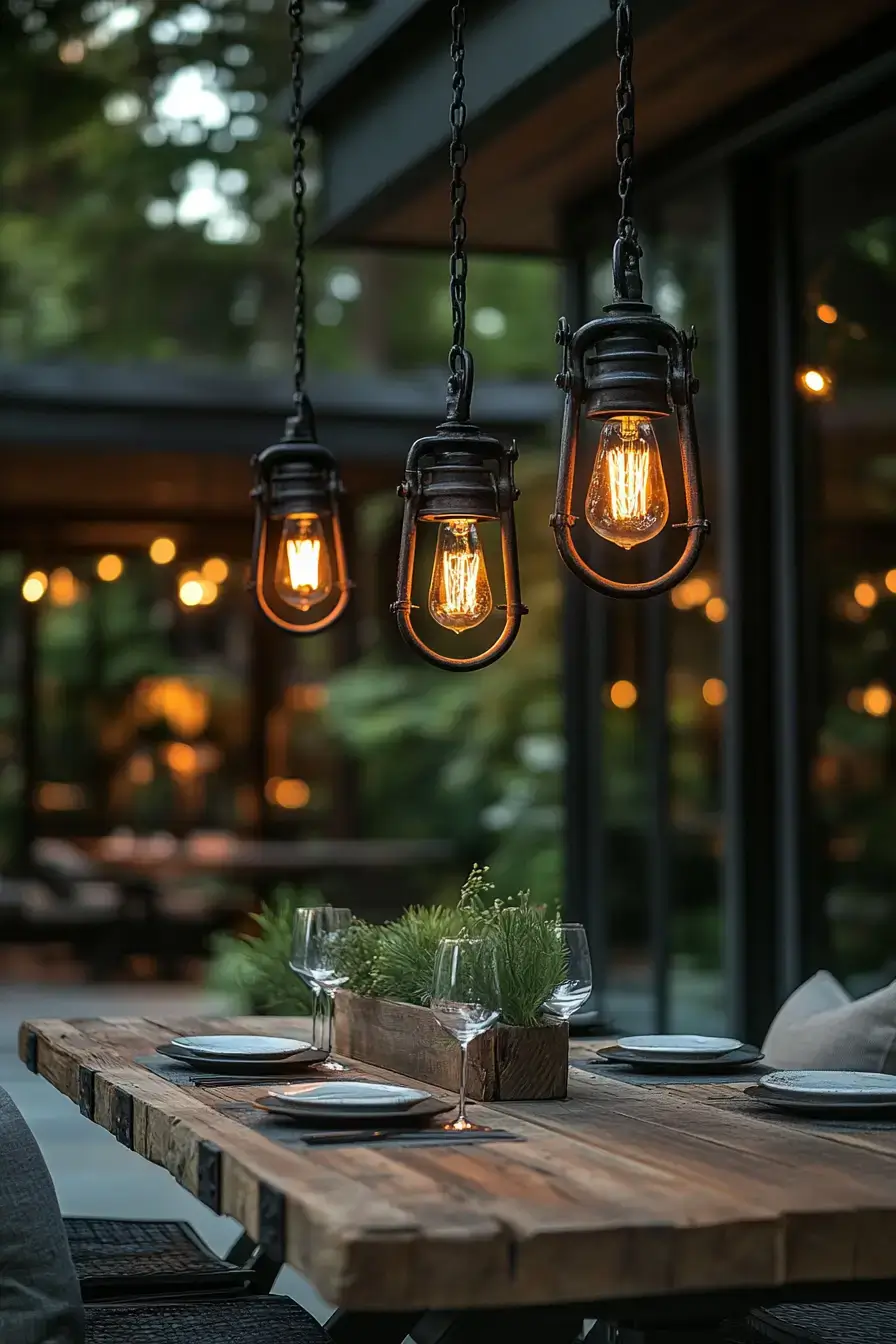 Pulley Pendant Fixtures