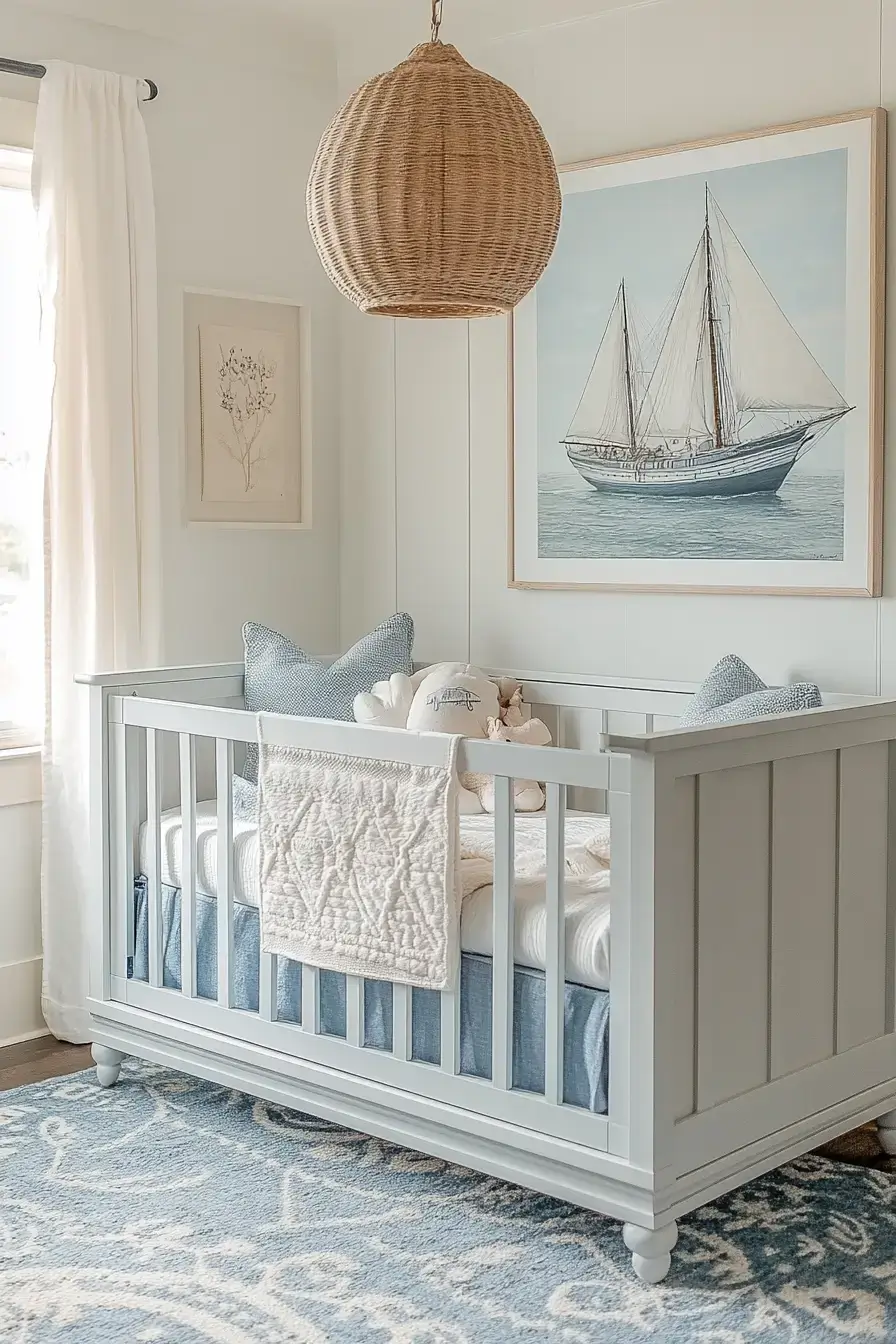 Sailboat Nursery Retreat