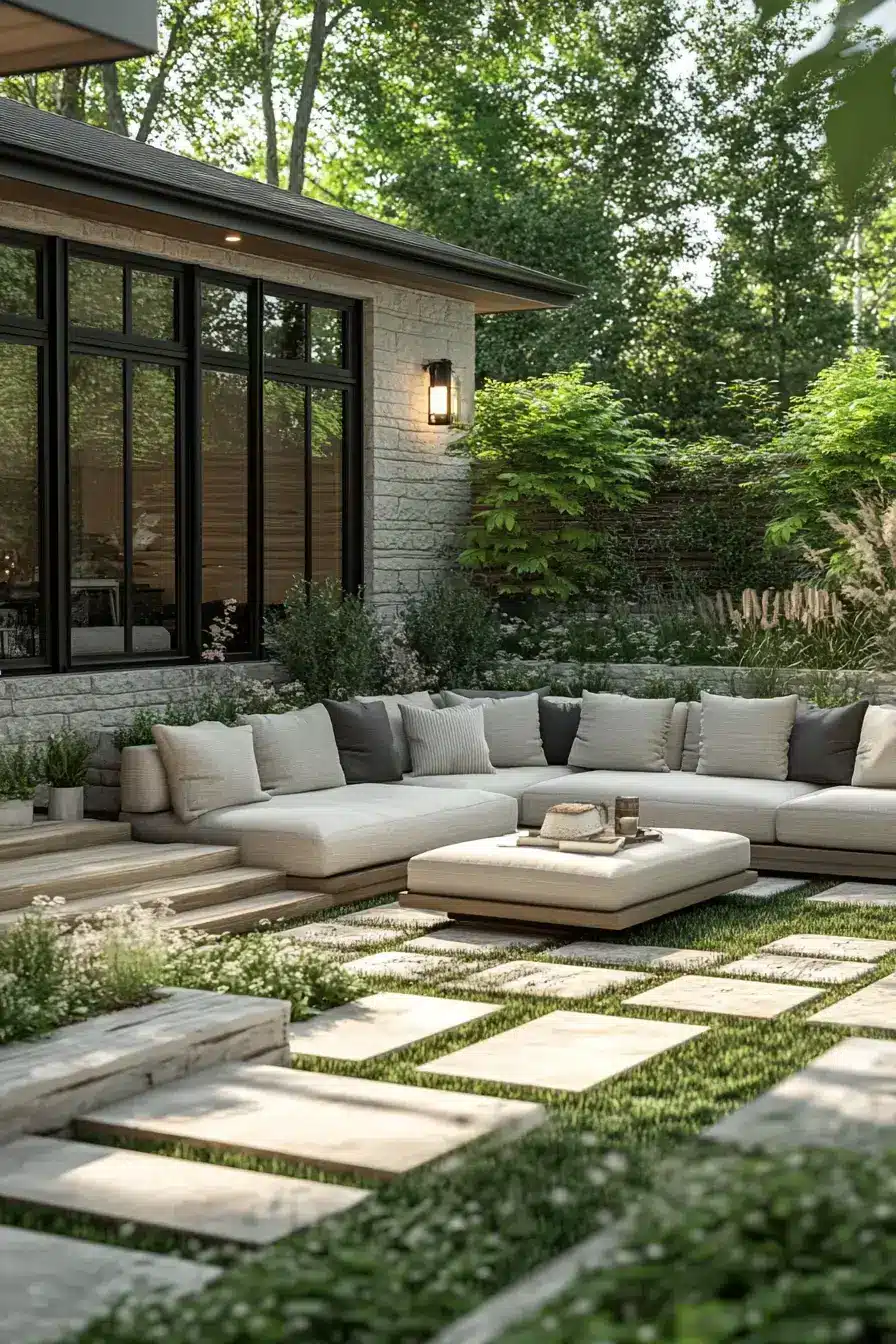 Contemporary Yard Upgrade