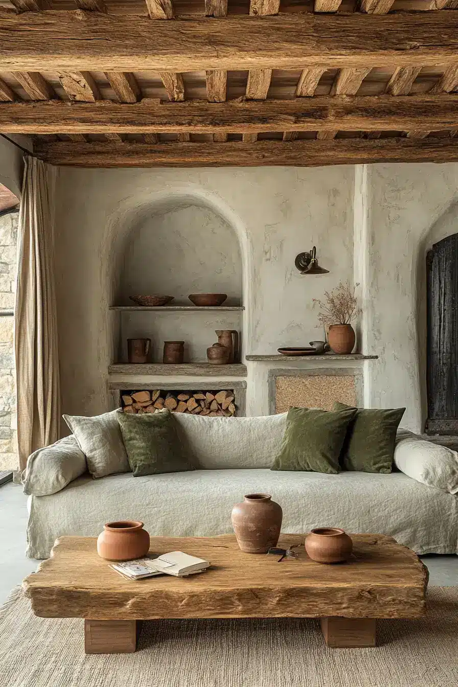 Earthy Cabin Elegance