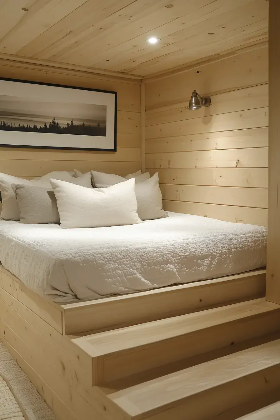 Scandinavian Basement Bedroom Ideas