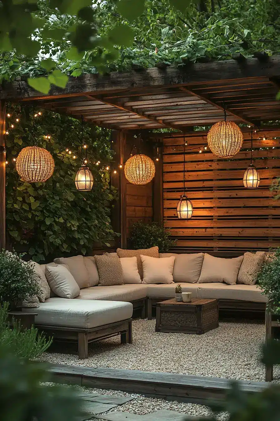 Backyard Privacy Screen