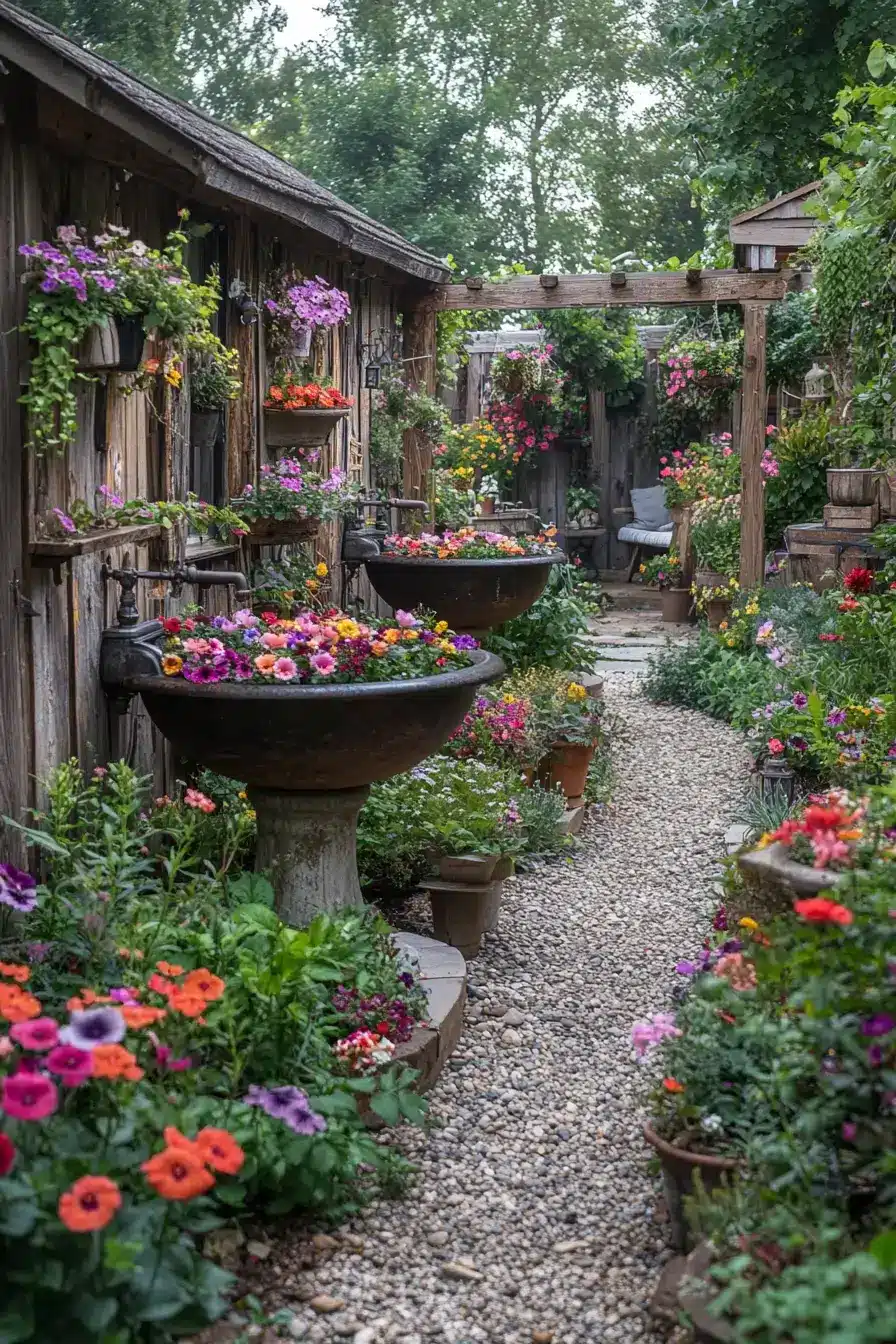 Farm Sink Planters