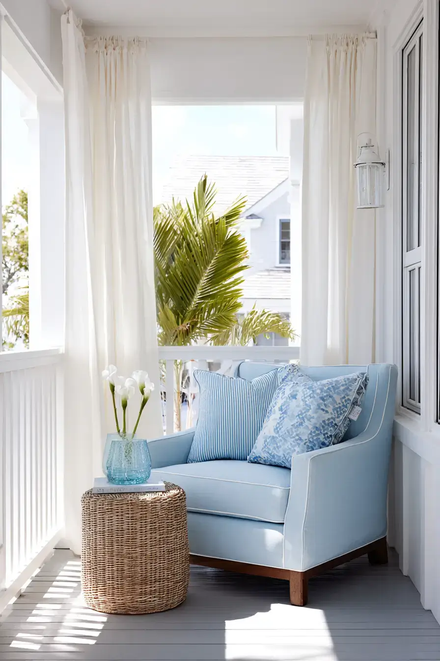 Coastal Inspired Front Entry Design