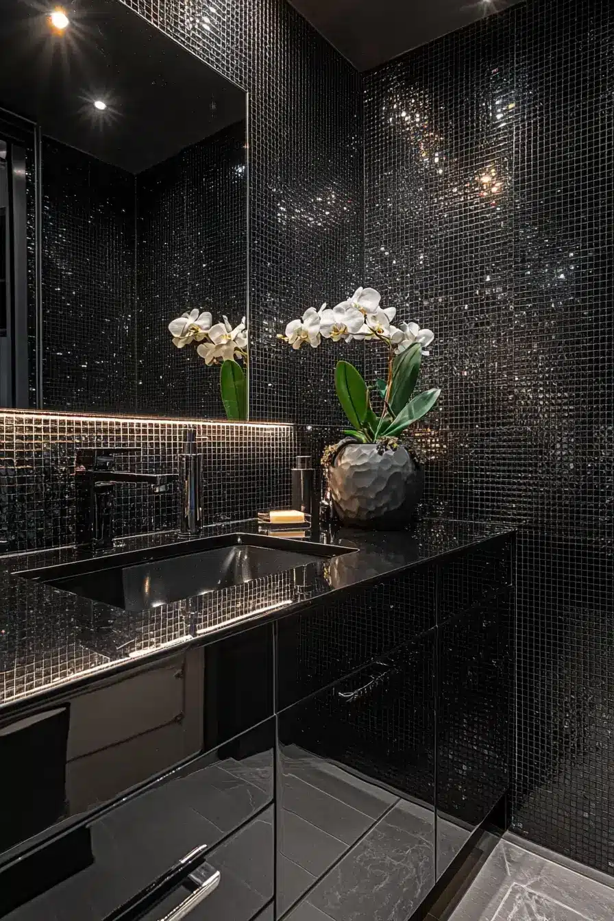 High Gloss Modern Bathroom Style