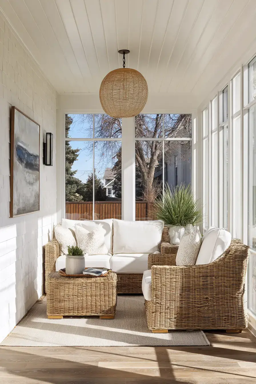 Modern Sun Porch Escape