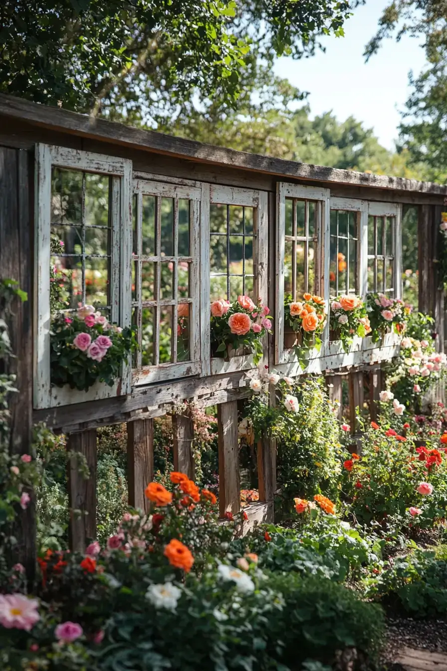 Antique Window Gardens