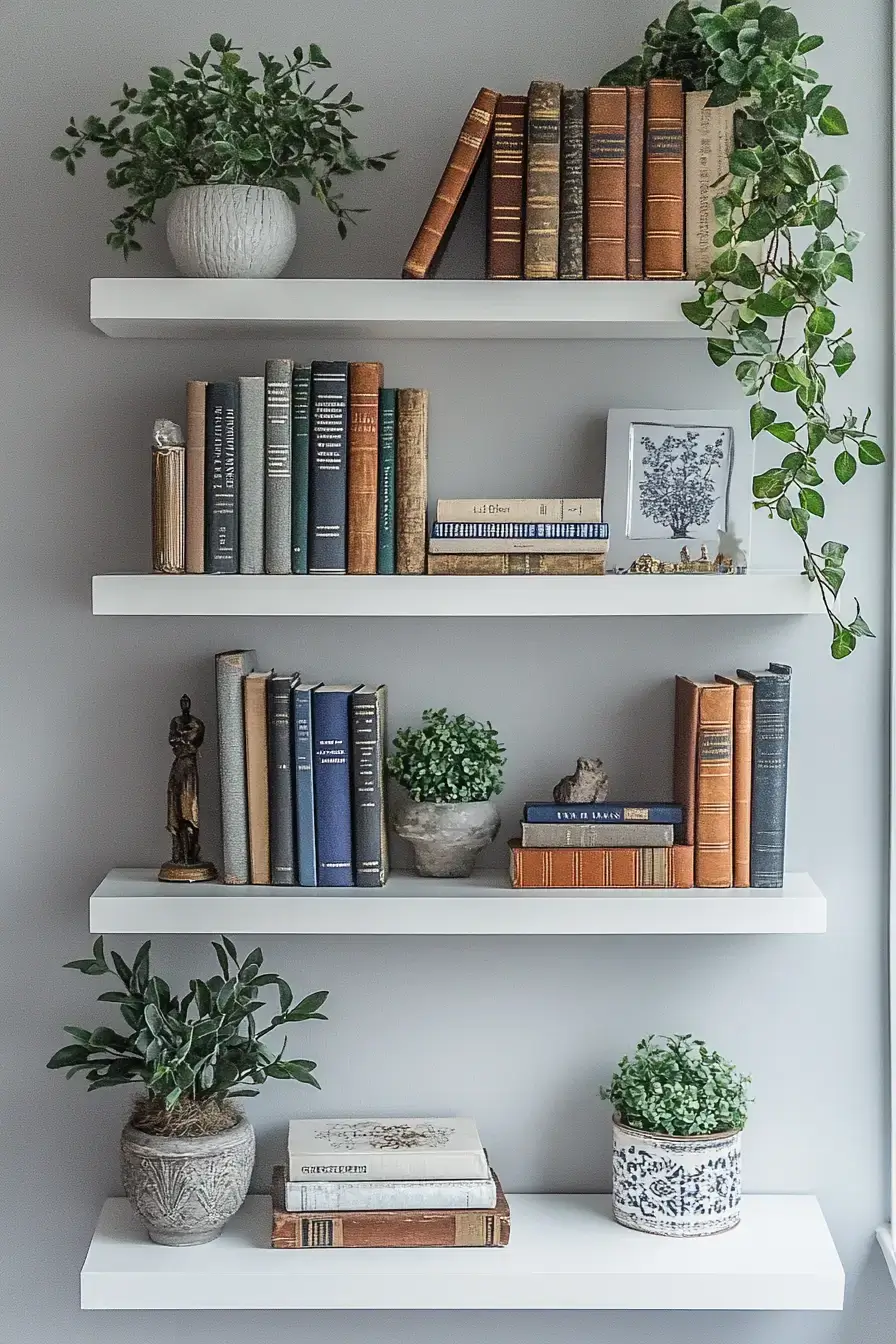 Floating Book Display
