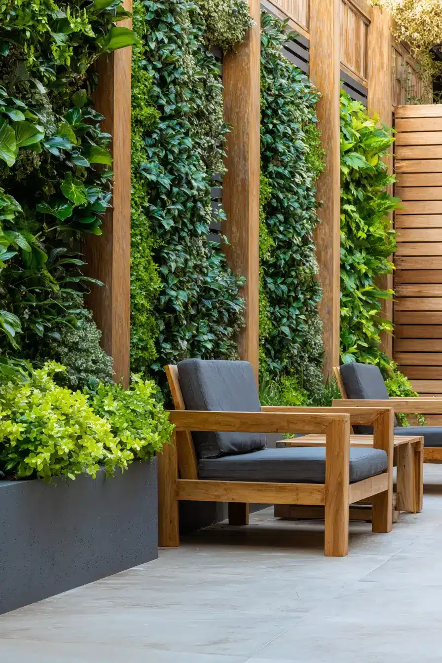 Vertical Plant Fencing