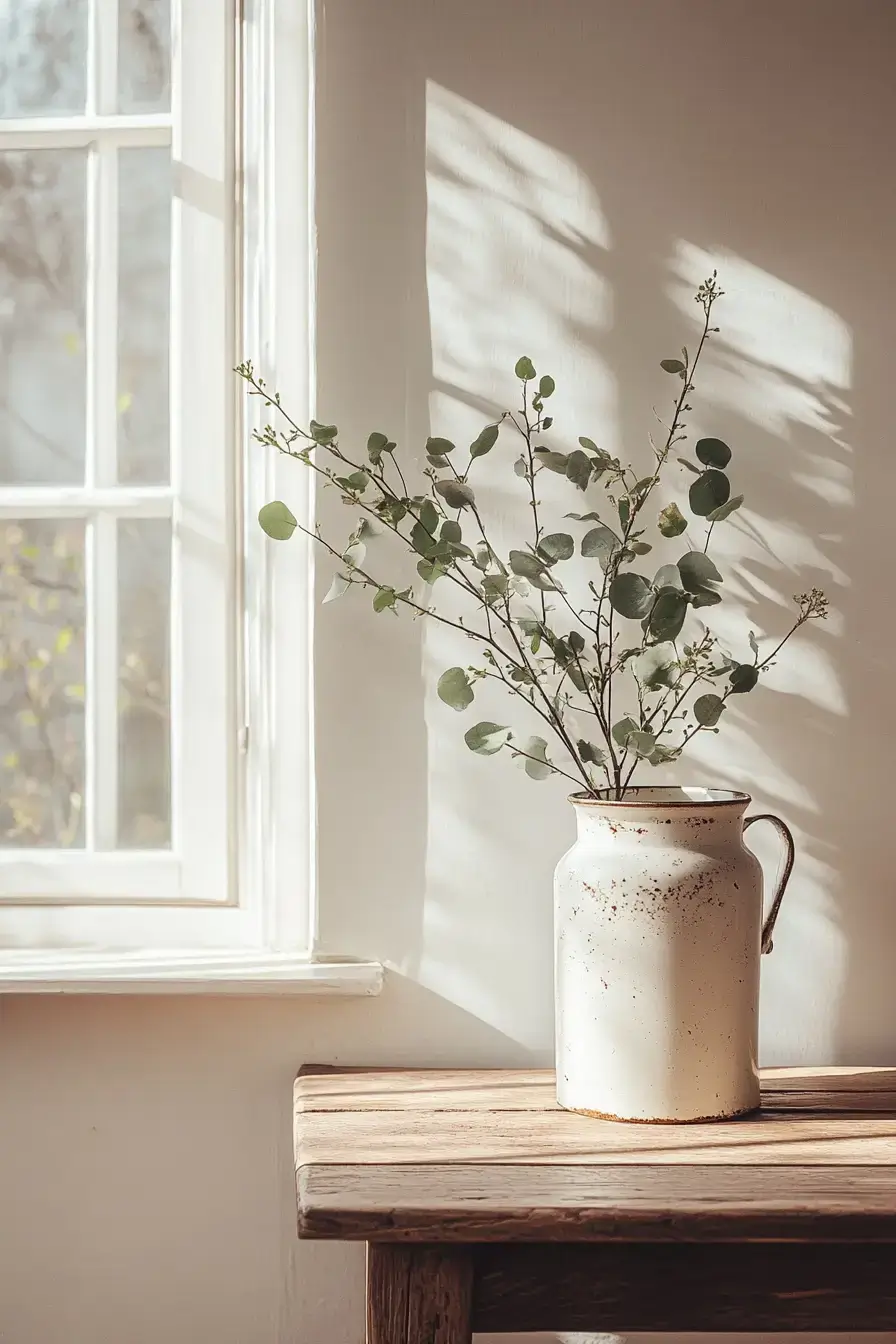 Simple Rustic Dairy Decor
