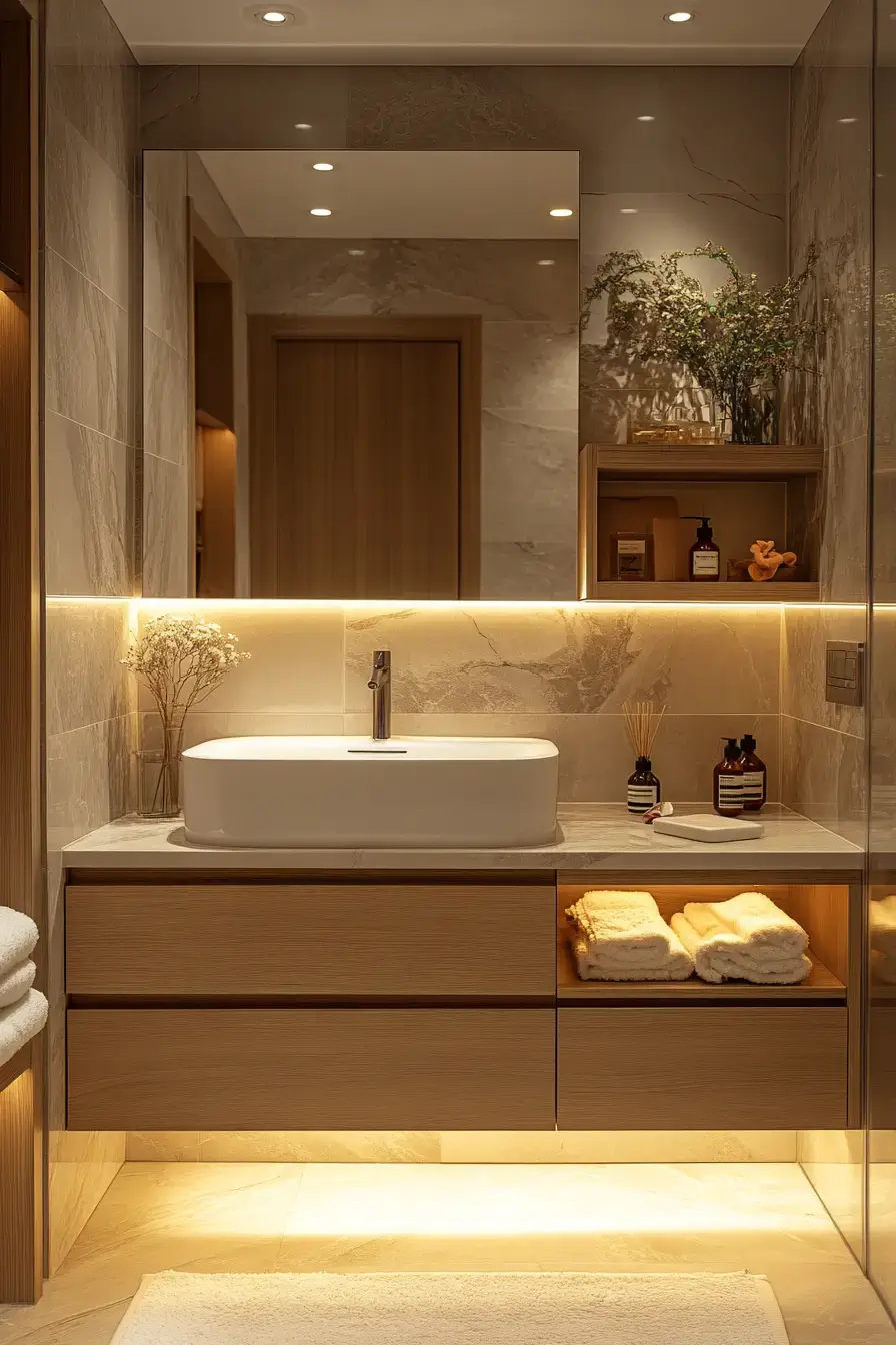 Ultra Modern Luxury Bath Space