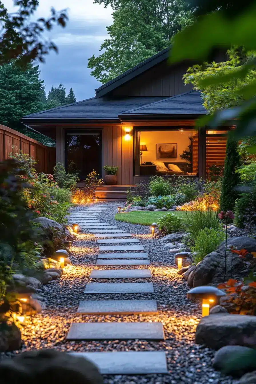 Garden Stone Pathway