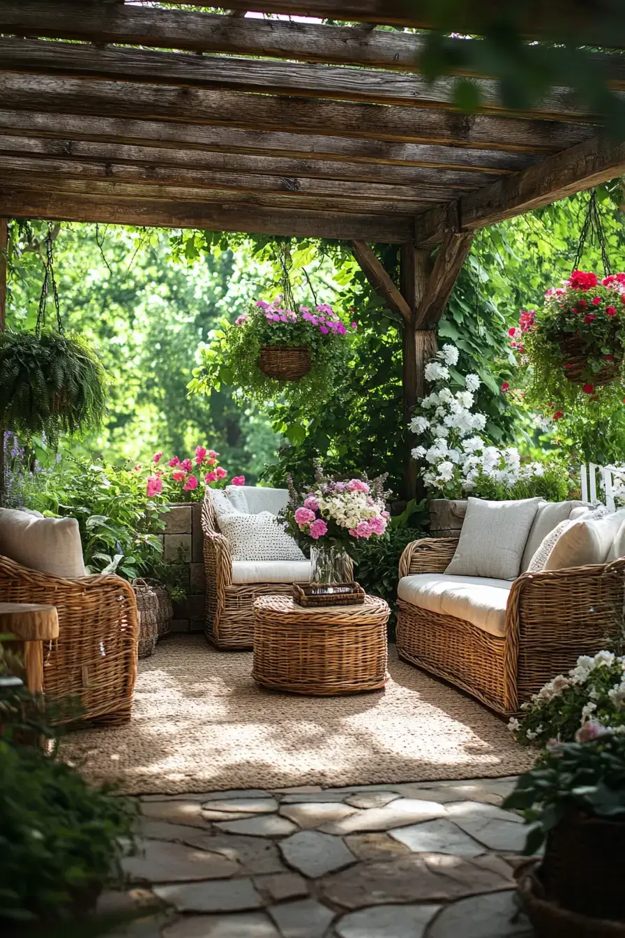 Wicker Basket Accents