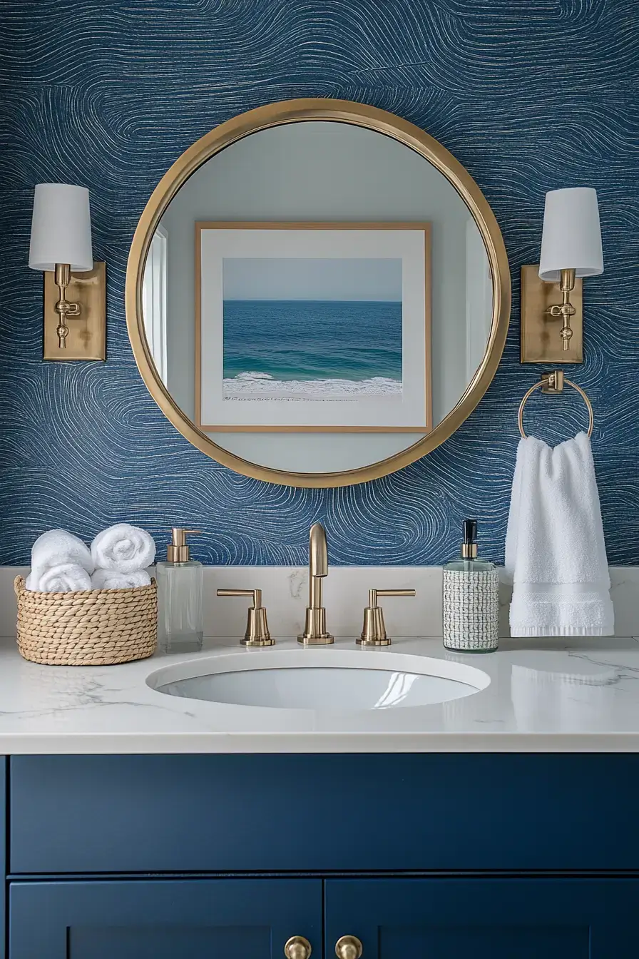 Lakefront Powder Room