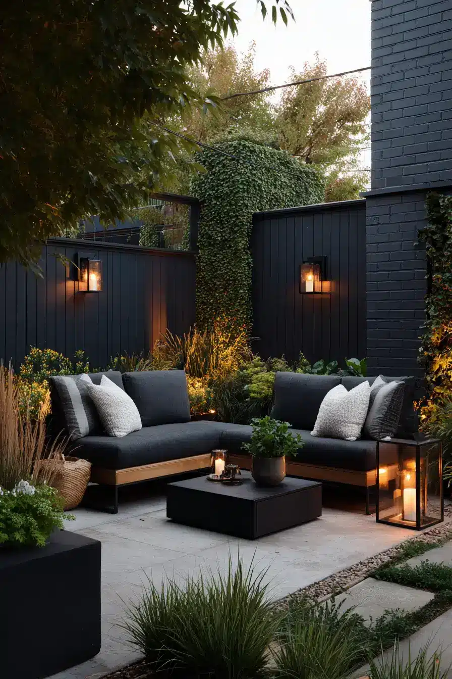 Dark Backyard Borders