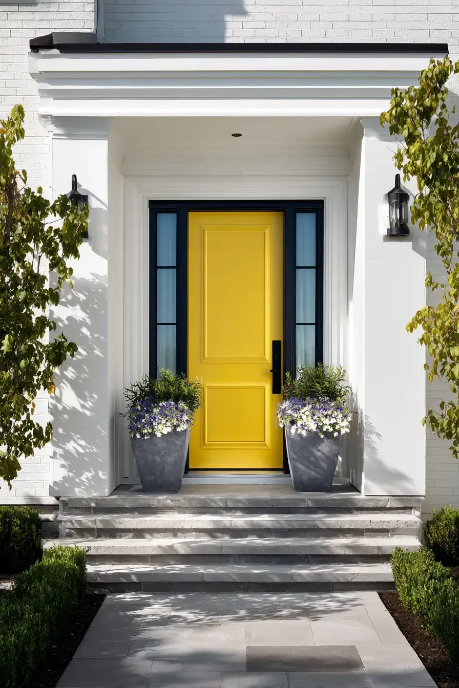 Eye Catching Front Door Frame