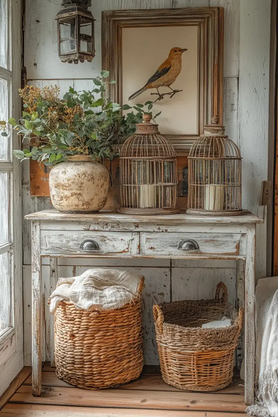Farmhouse Rustic Display