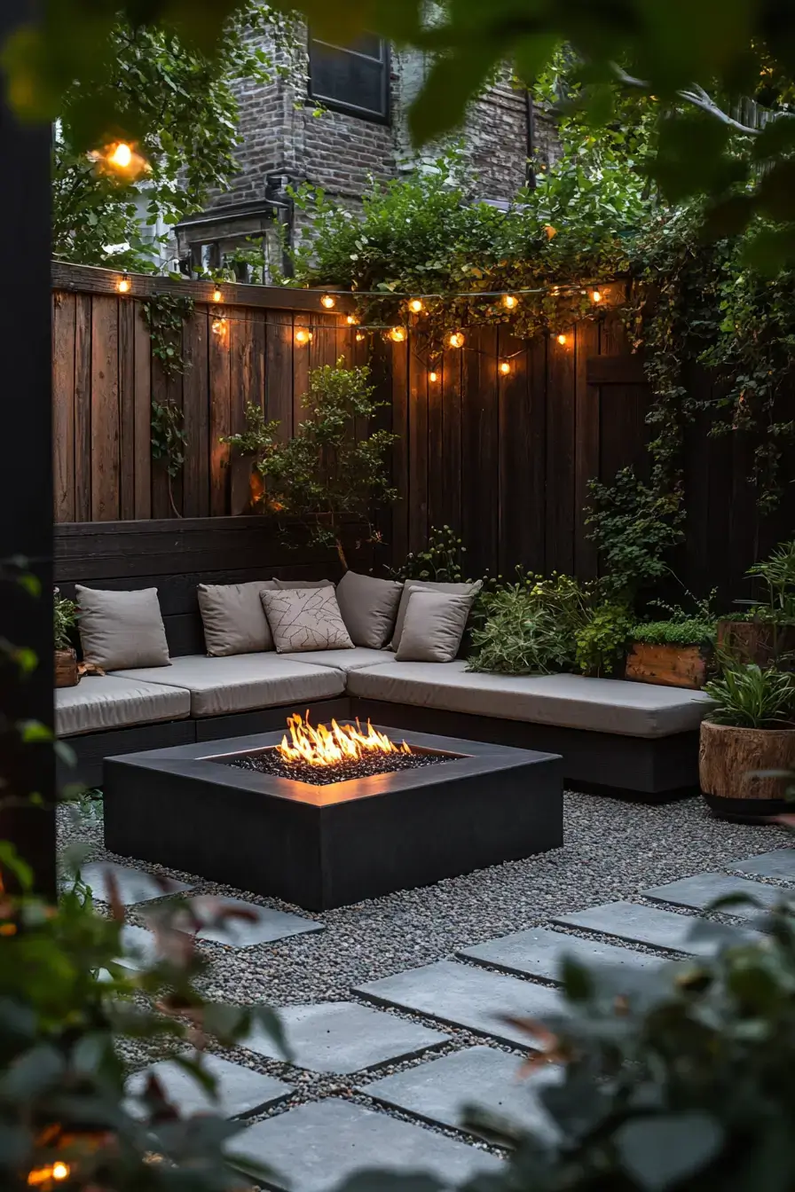 Patio Corner Flames