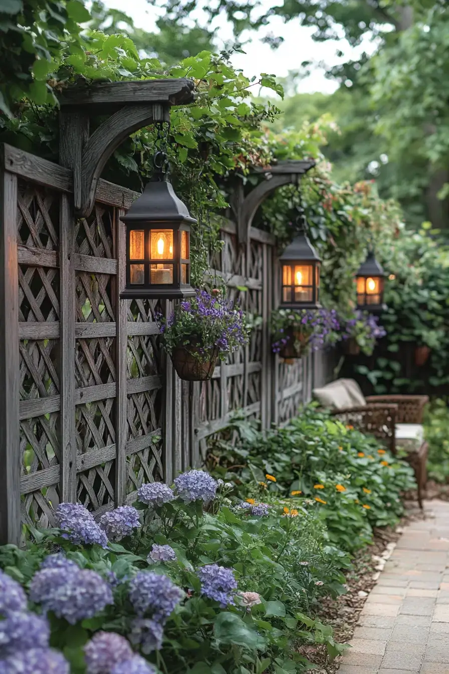 Antique Fence Accents