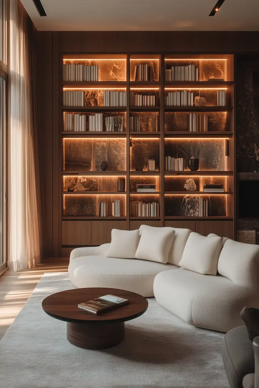 Contemporary Reading Wall