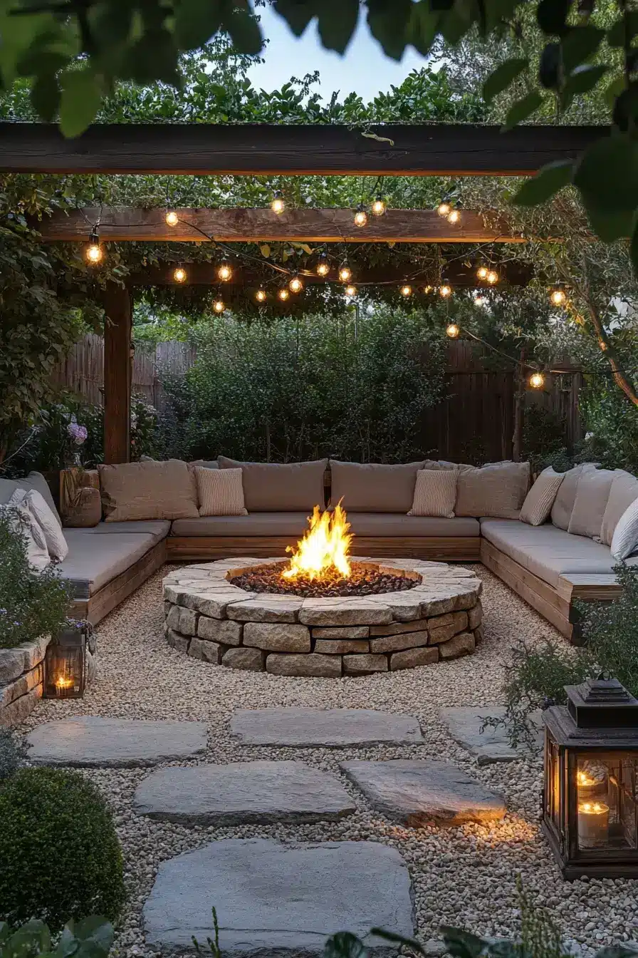 Flagstone Fire Feature