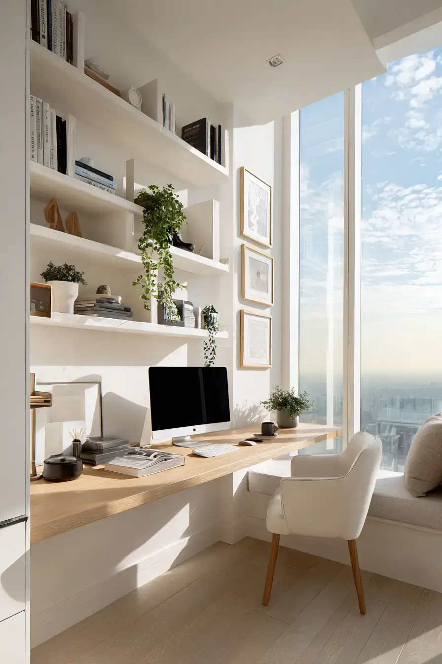 Floating Desk Corner
