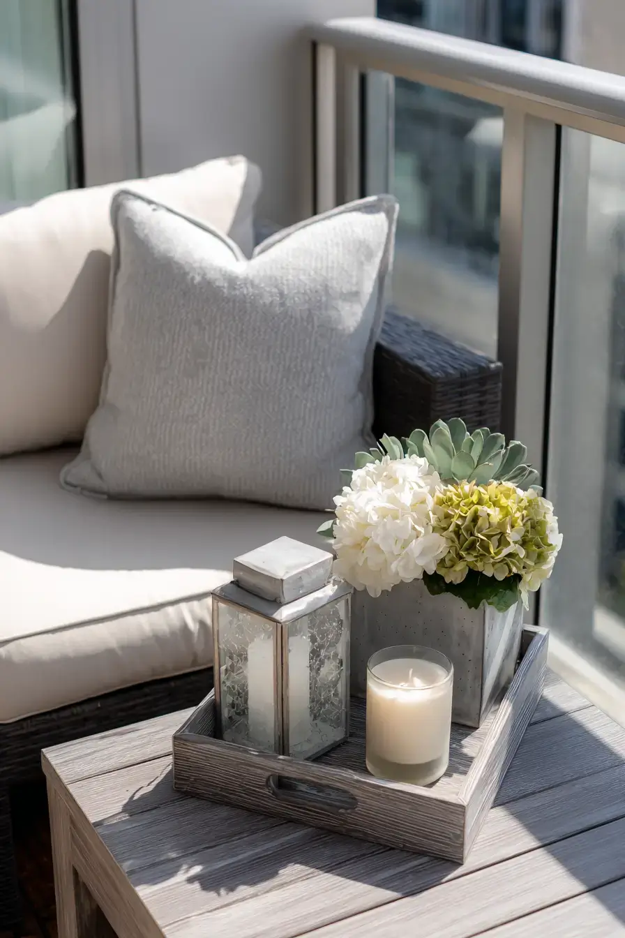 Upscale Tiny Balcony Retreat