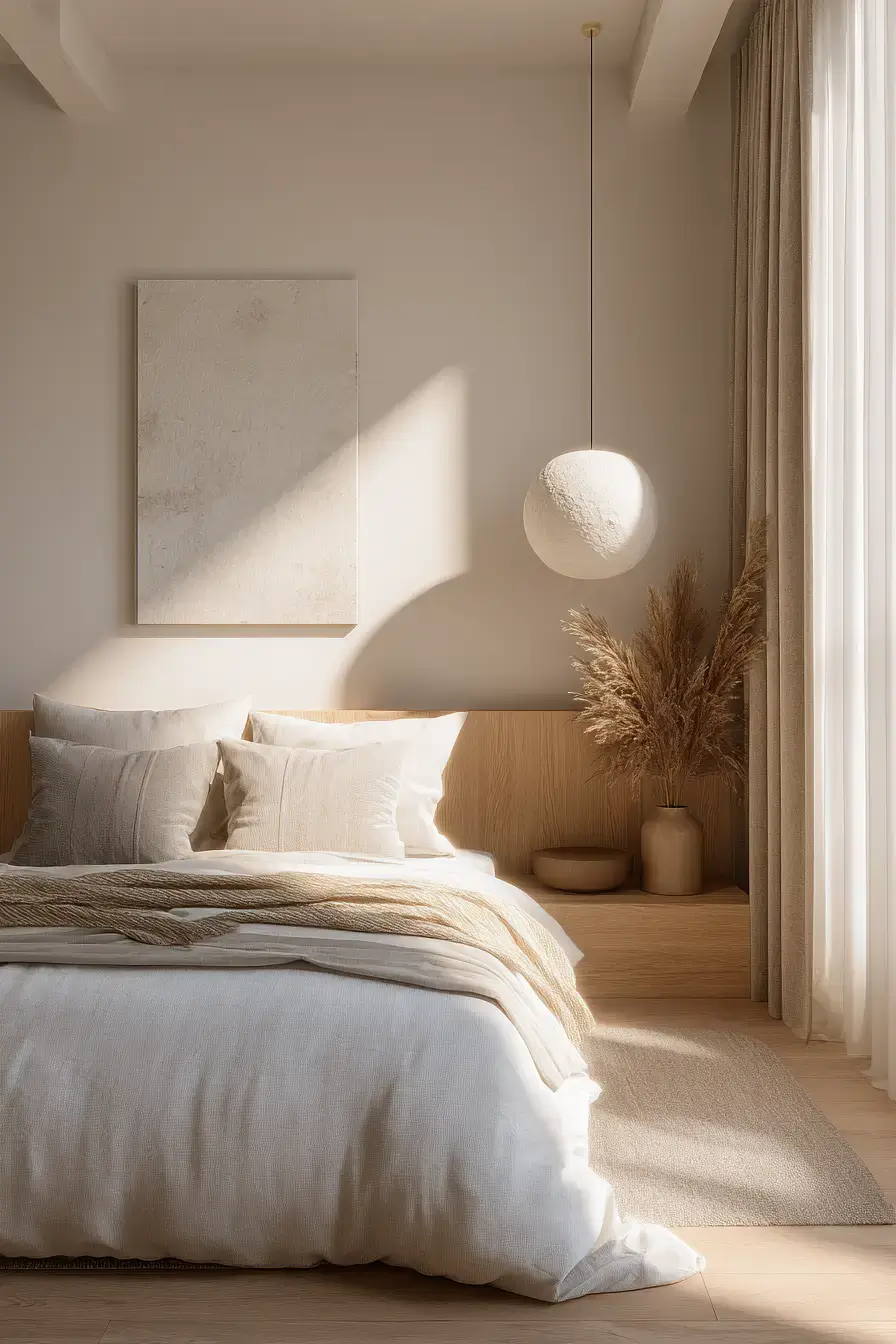 Cozy Linen Guest Room